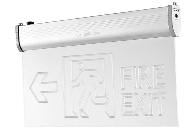 LED Emergency and Exit Light